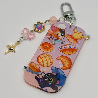 Paws & Pastries Acrylic Charm