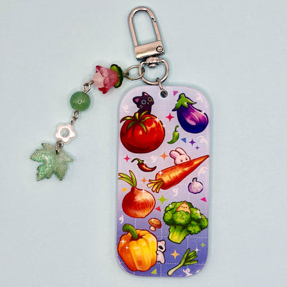 Eat Your Veggies Acrylic Charm