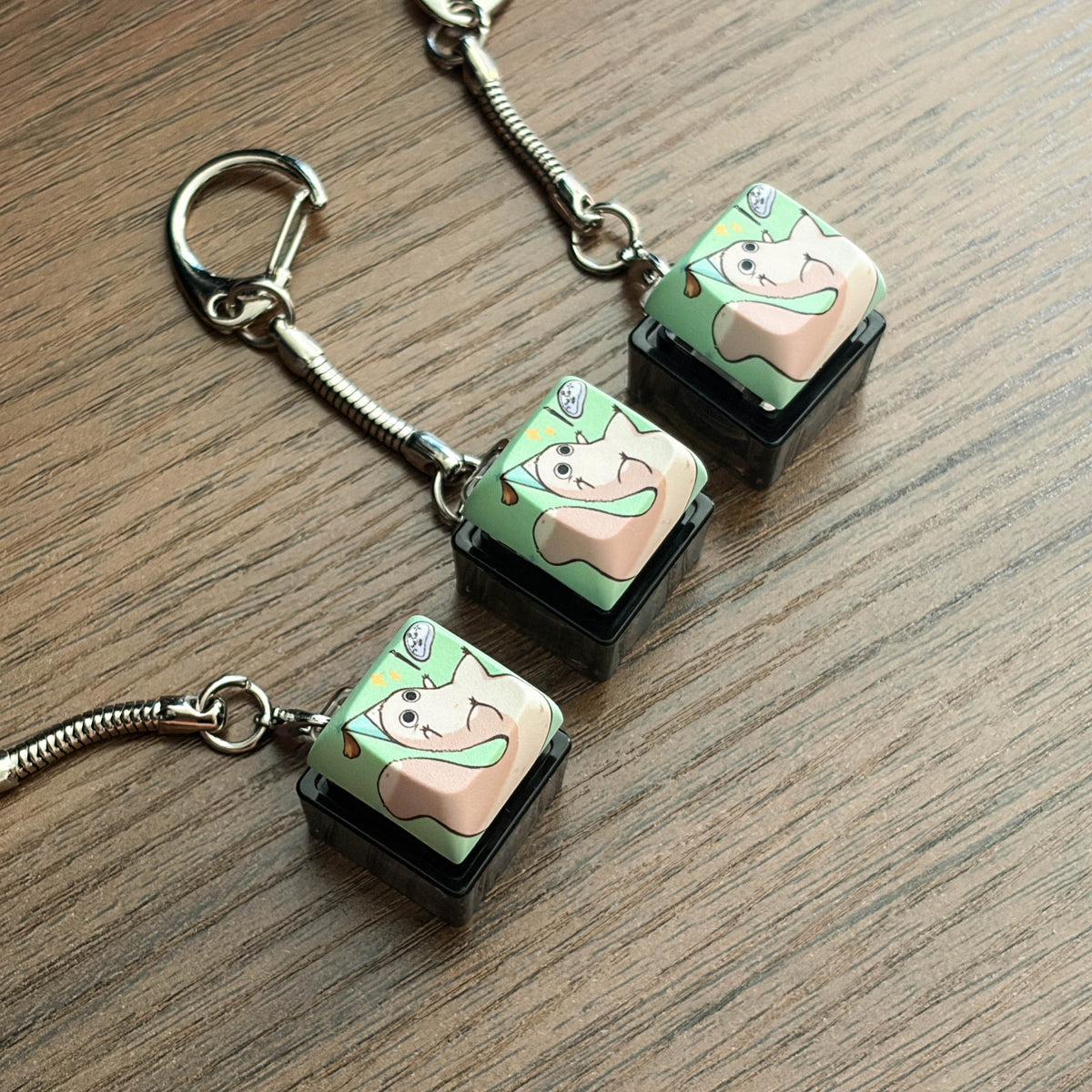 Brushbuddy Keycap Keychain