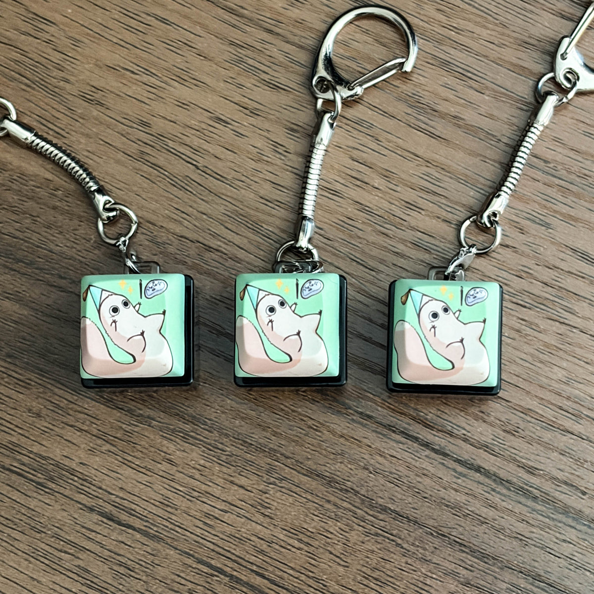 Brushbuddy Keycap Keychain