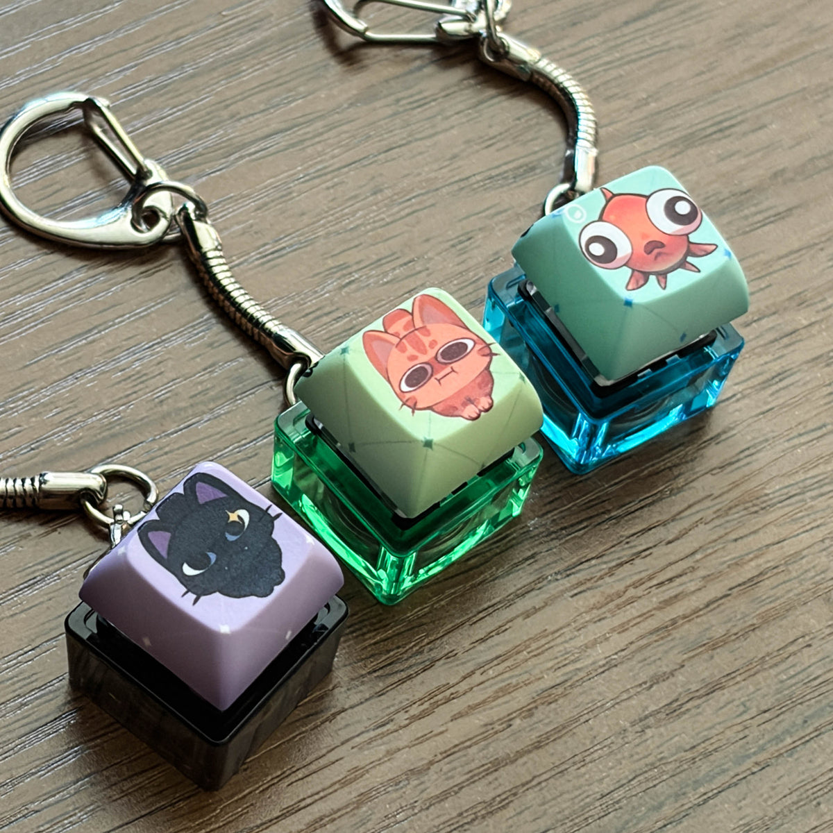 Neko Keycap Buddies
