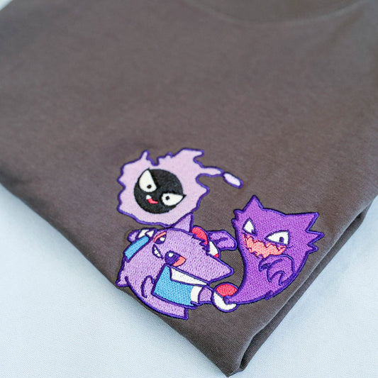 Ghost Trio Embroidered Tee