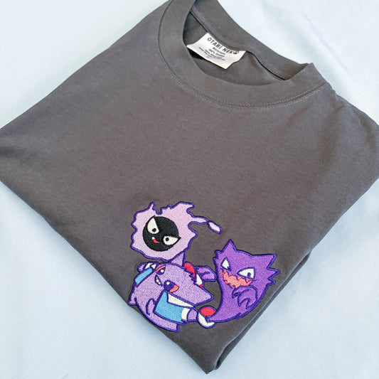 Ghost Trio Embroidered Tee