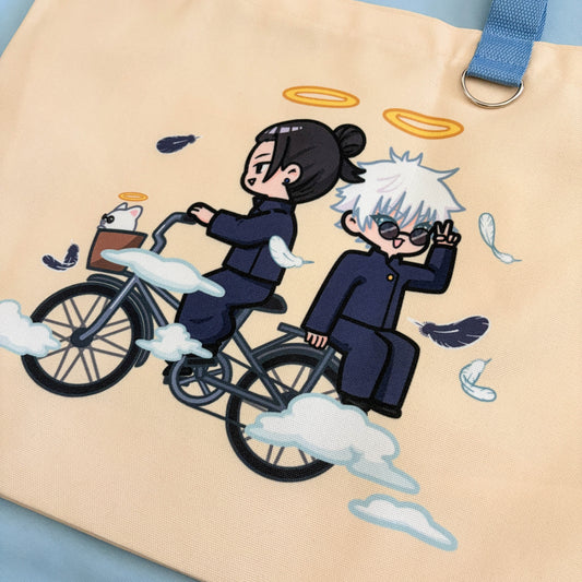 Gojo & Geto Halo Buddies Tote Bag