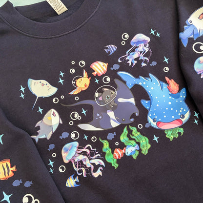 Sumi & Chiropii Aquarium Adventure Crewneck