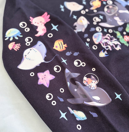 Sumi & Chiropii Aquarium Adventure Crewneck