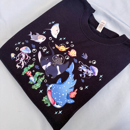 Sumi & Chiropii Aquarium Adventure Crewneck