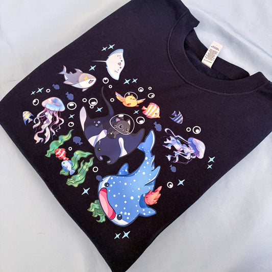 Sumi & Chiropii Aquarium Adventure Crewneck