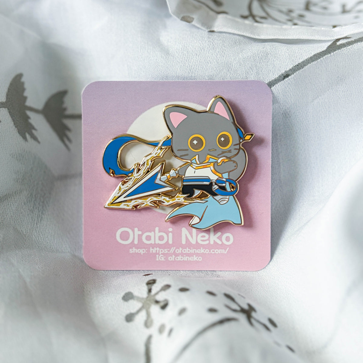 RPG Kitty Adventure Enamel Pins