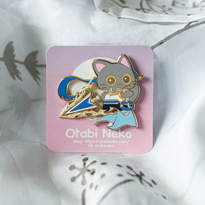 RPG Kitty Adventure Enamel Pins
