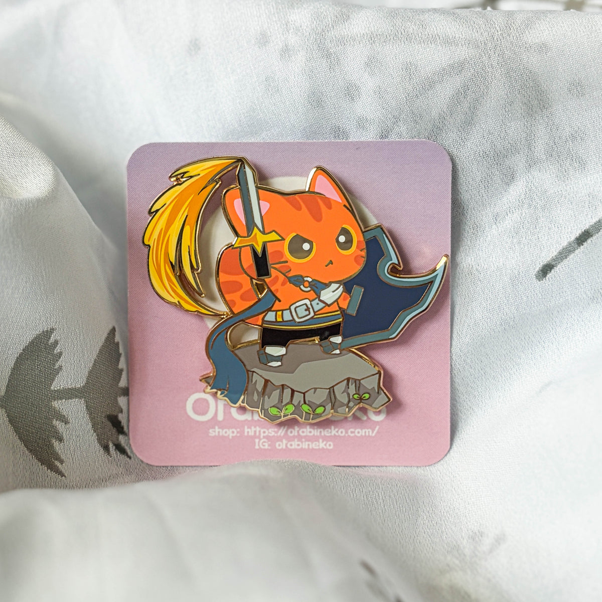 RPG Kitty Adventure Enamel Pins
