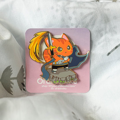 RPG Kitty Adventure Enamel Pins