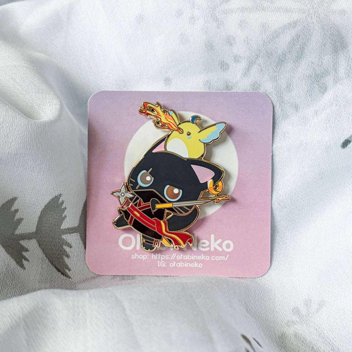 RPG Kitty Adventure Enamel Pins