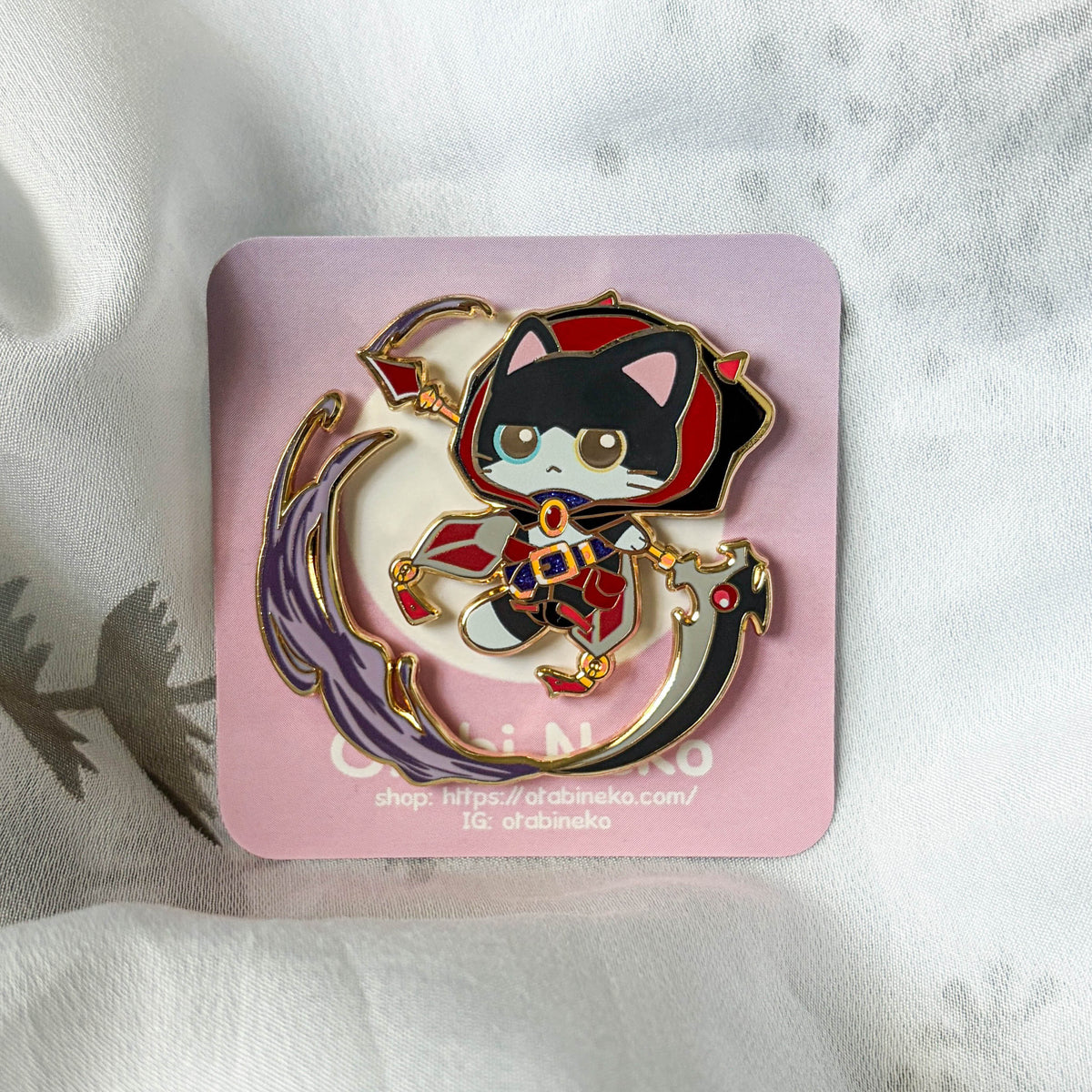 RPG Kitty Adventure Enamel Pins