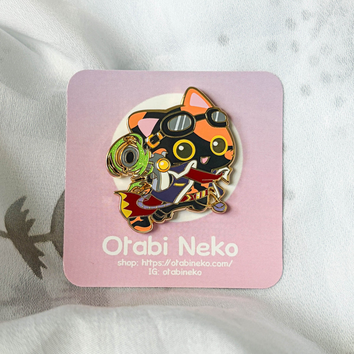 RPG Kitty Adventure Enamel Pins