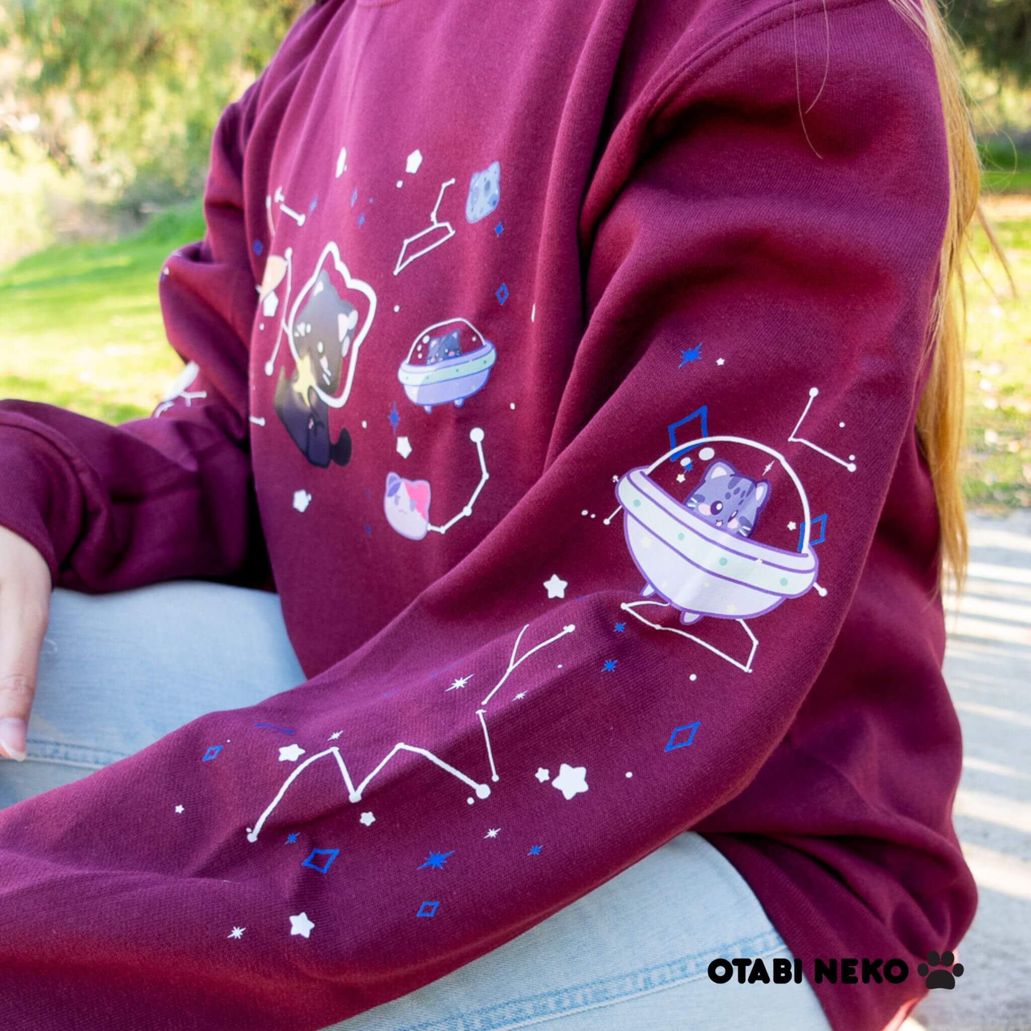 Galaxy discount cat sweater