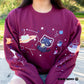 Galaxy Space Cat Sweater