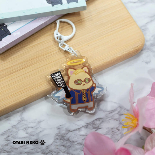 Salaryman Sorcerer Keychain