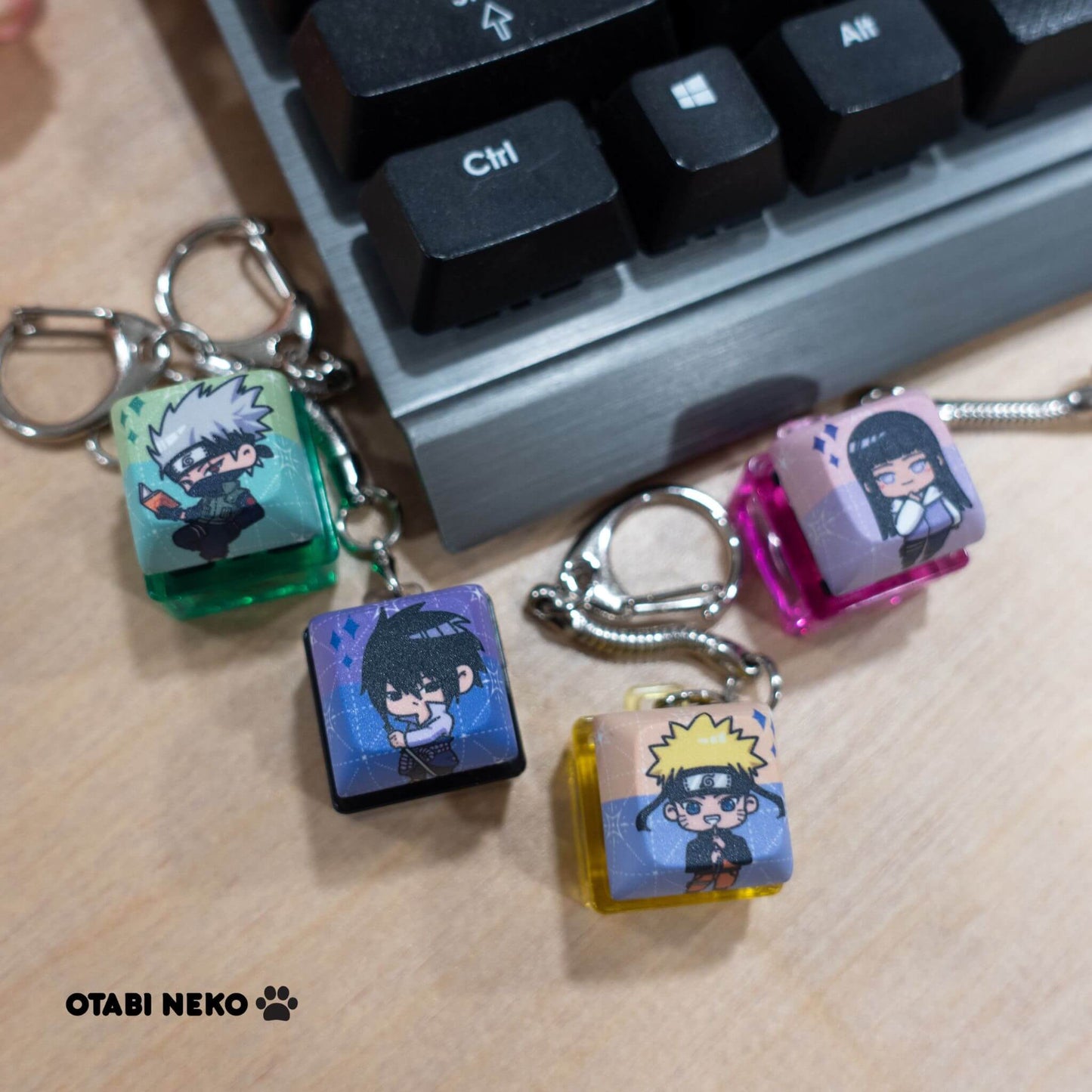 Ninja Keycap Keychains