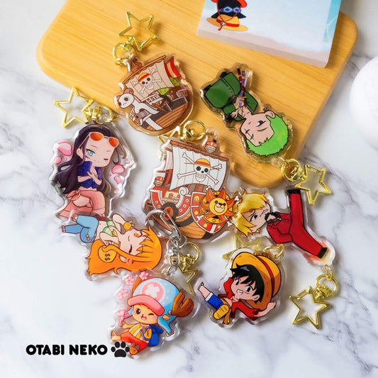 Chibi Pirate Keychain Collection