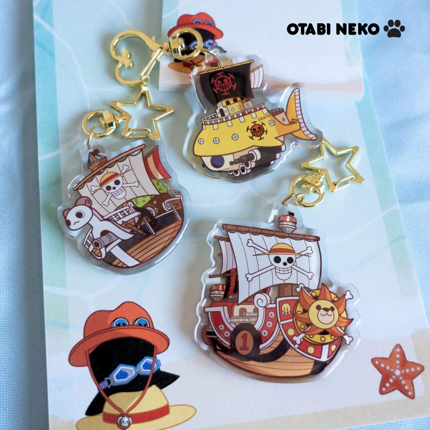 Cute Merry Go Keychain