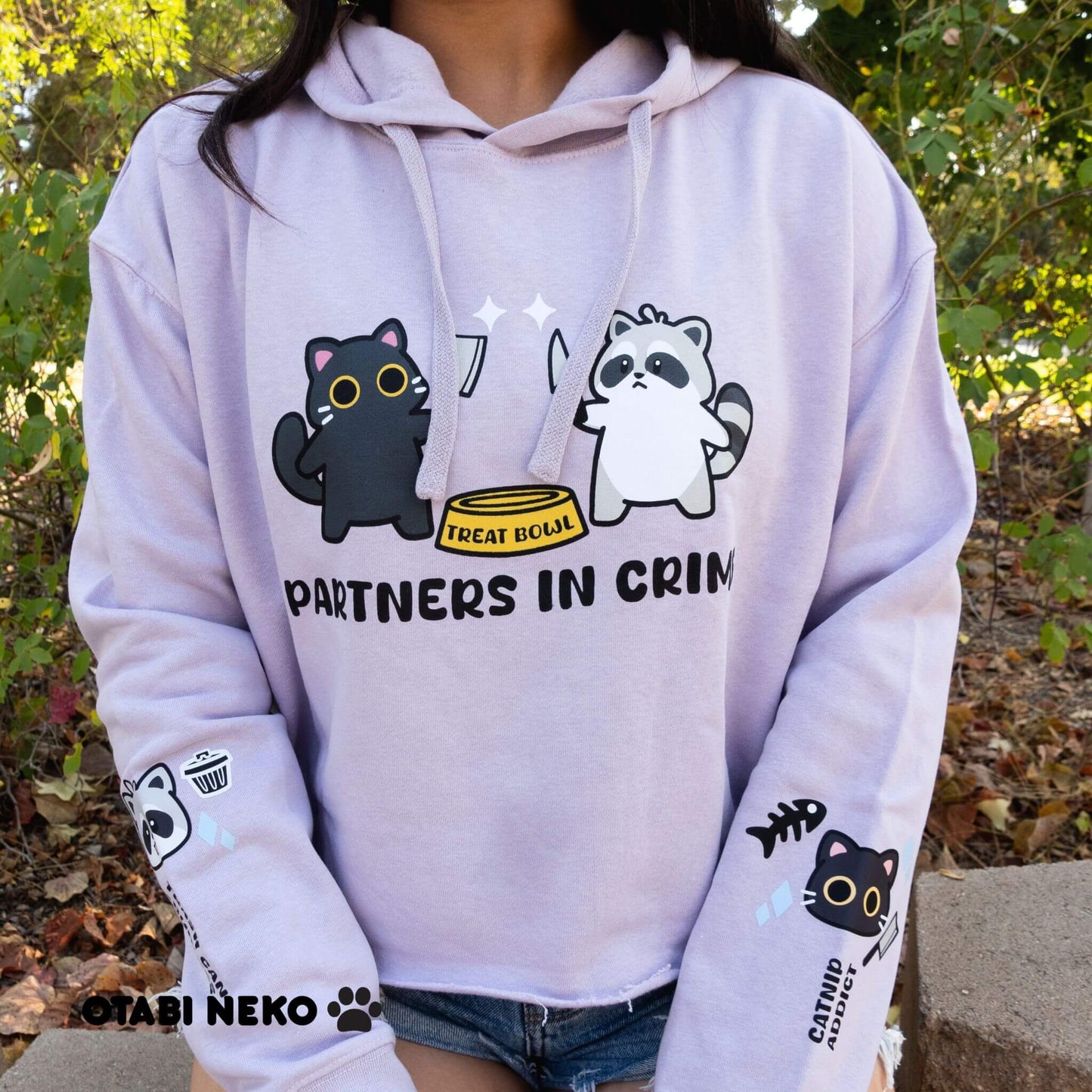 Partners in Crime Crop Hoodie