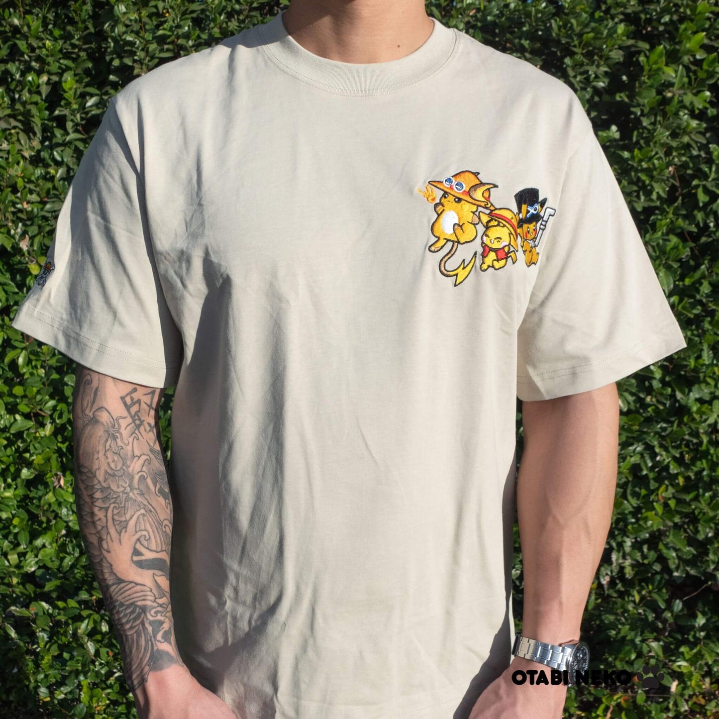 Yellow Monster Evolution Embroidered Tee