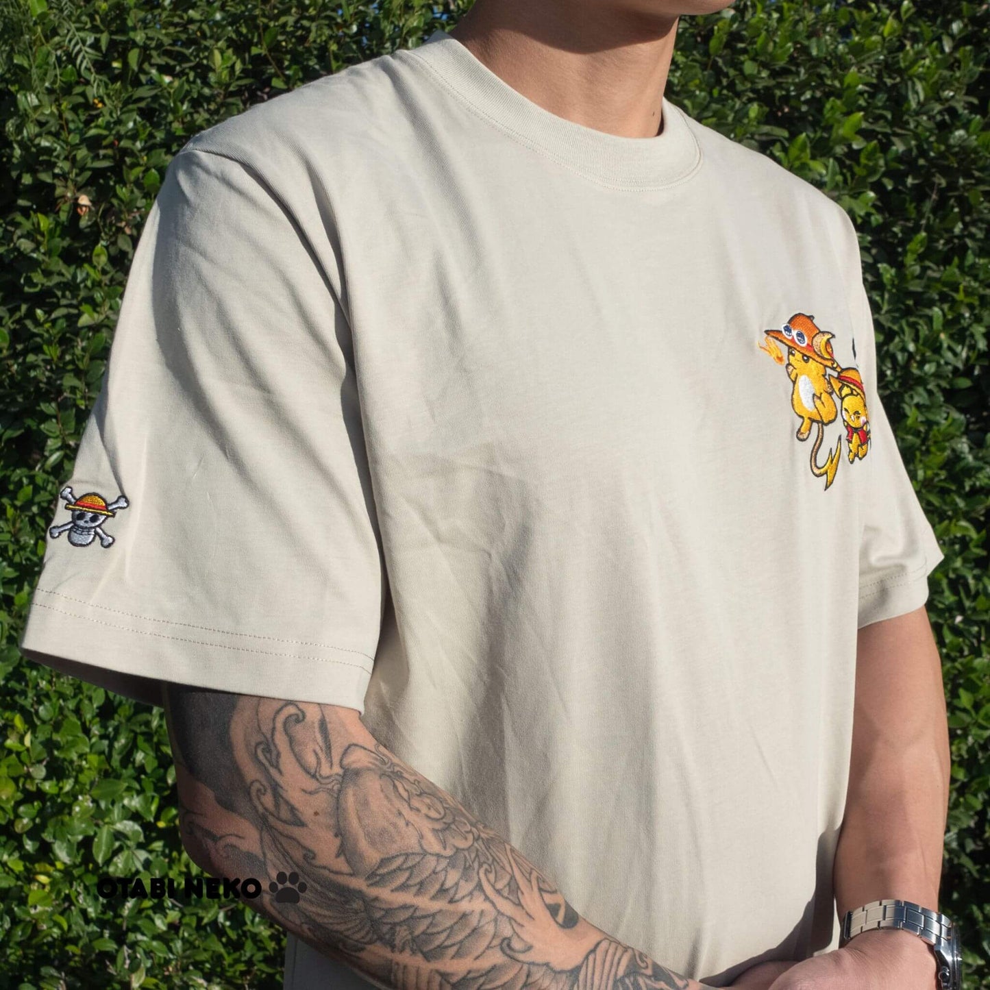 Yellow Monster Evolution Embroidered Tee