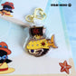 Cute Pirate Ships Keychain