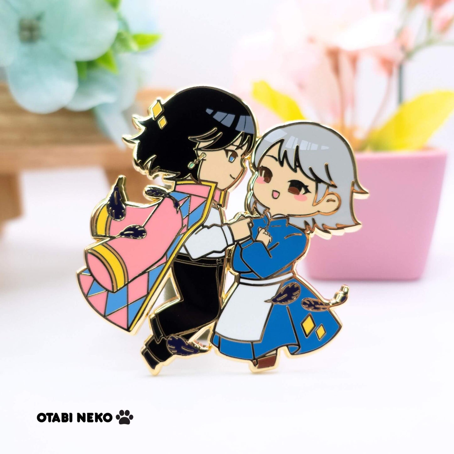 Howl & Sophie Enamel Pin