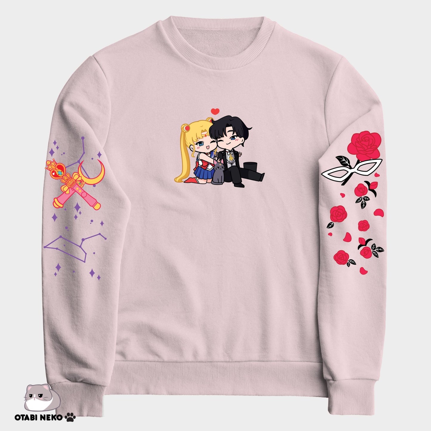 Magical Girl and Tuxedo Man Sweater