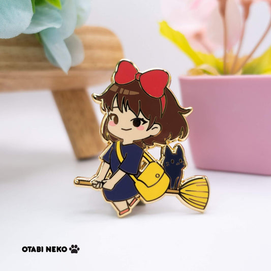 Kiki Enamel Pin