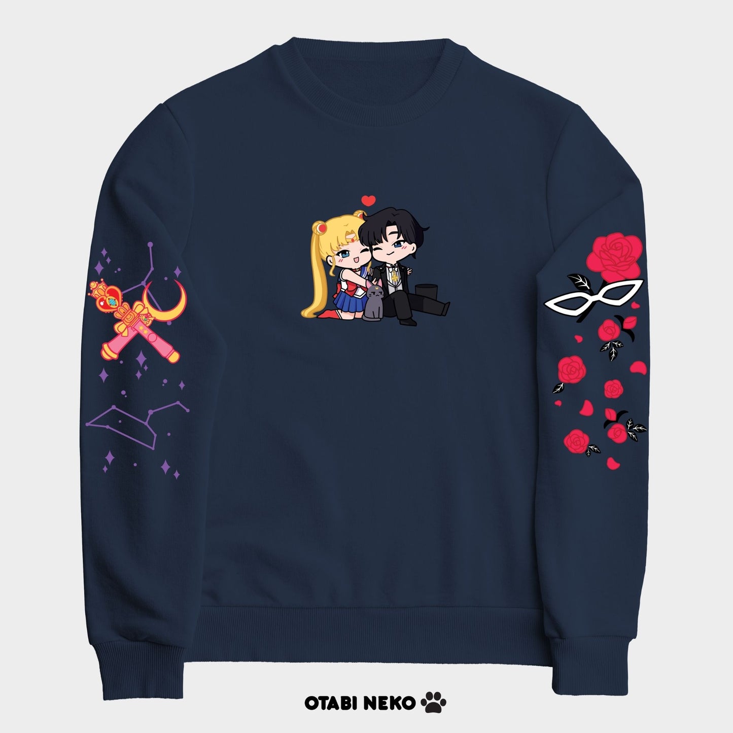 Magical Girl and Tuxedo Man Sweater