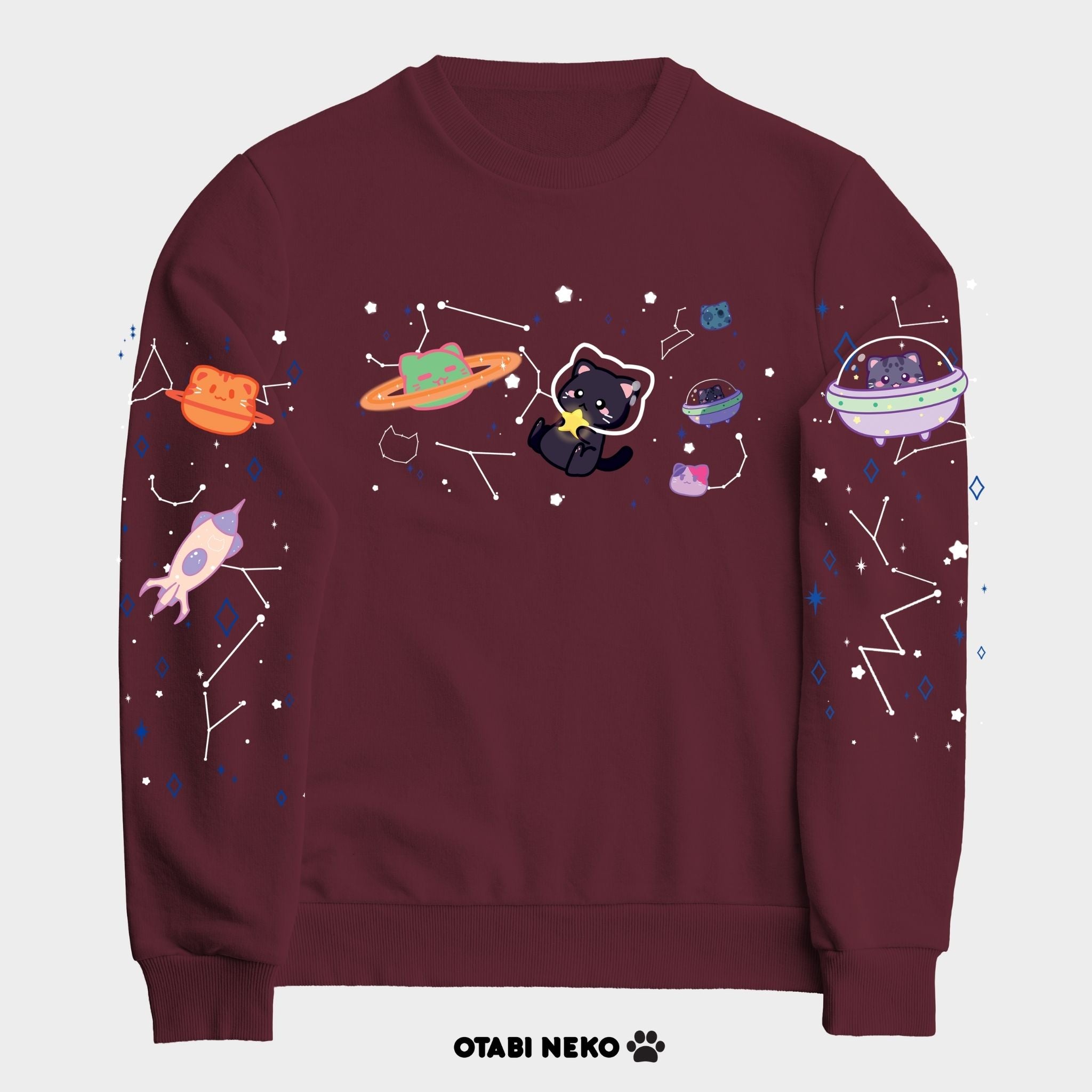 Space on sale cat sweater