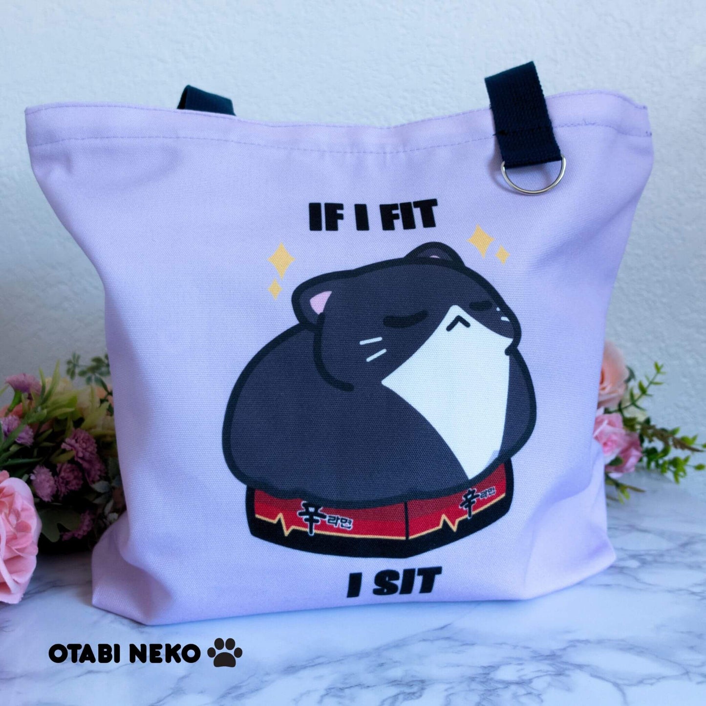 Delulu Tuxedo Tote Bag