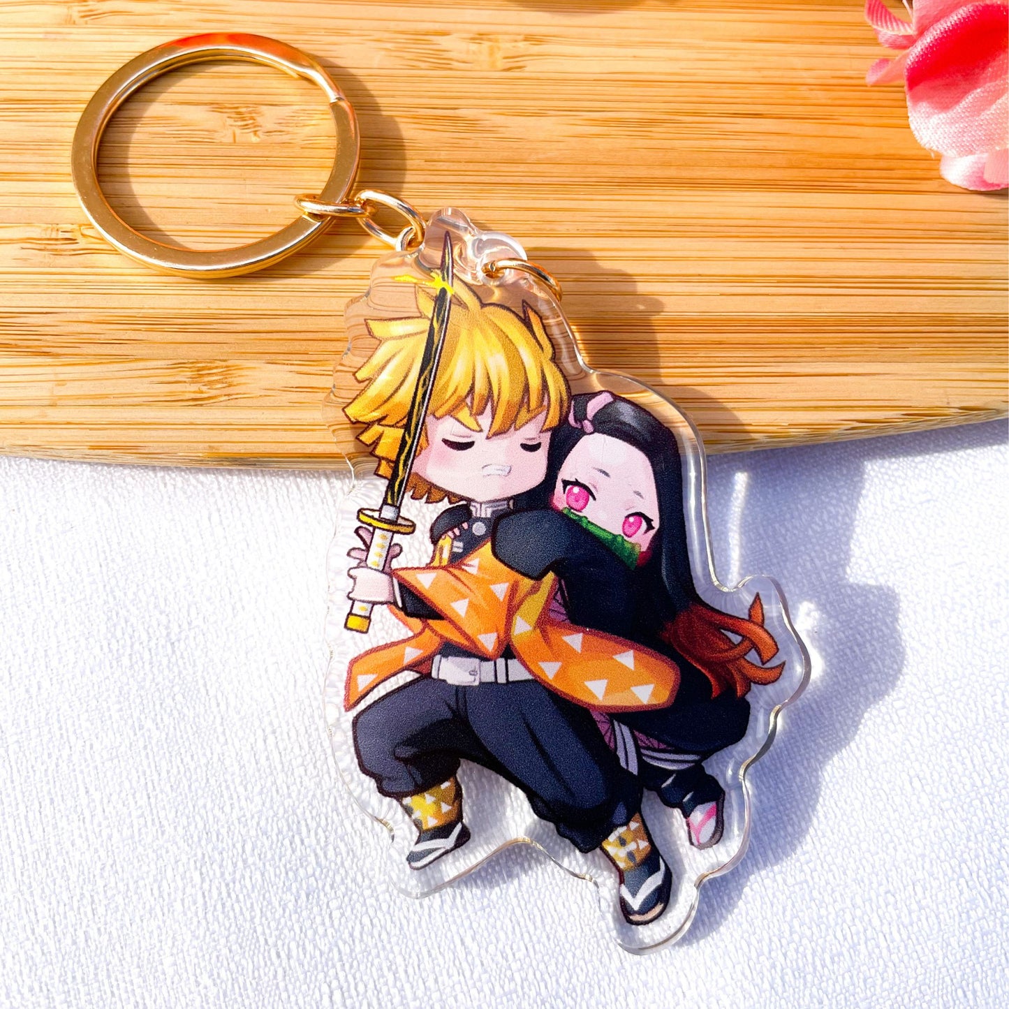 Zenitsu Keychain